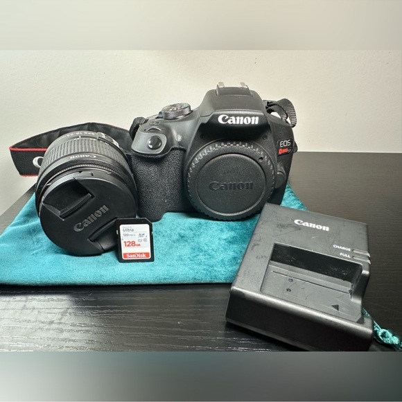 Canon EOS Rebel T7 DSLR Camera with 18-55mm Lens - Picture 5 of 6
